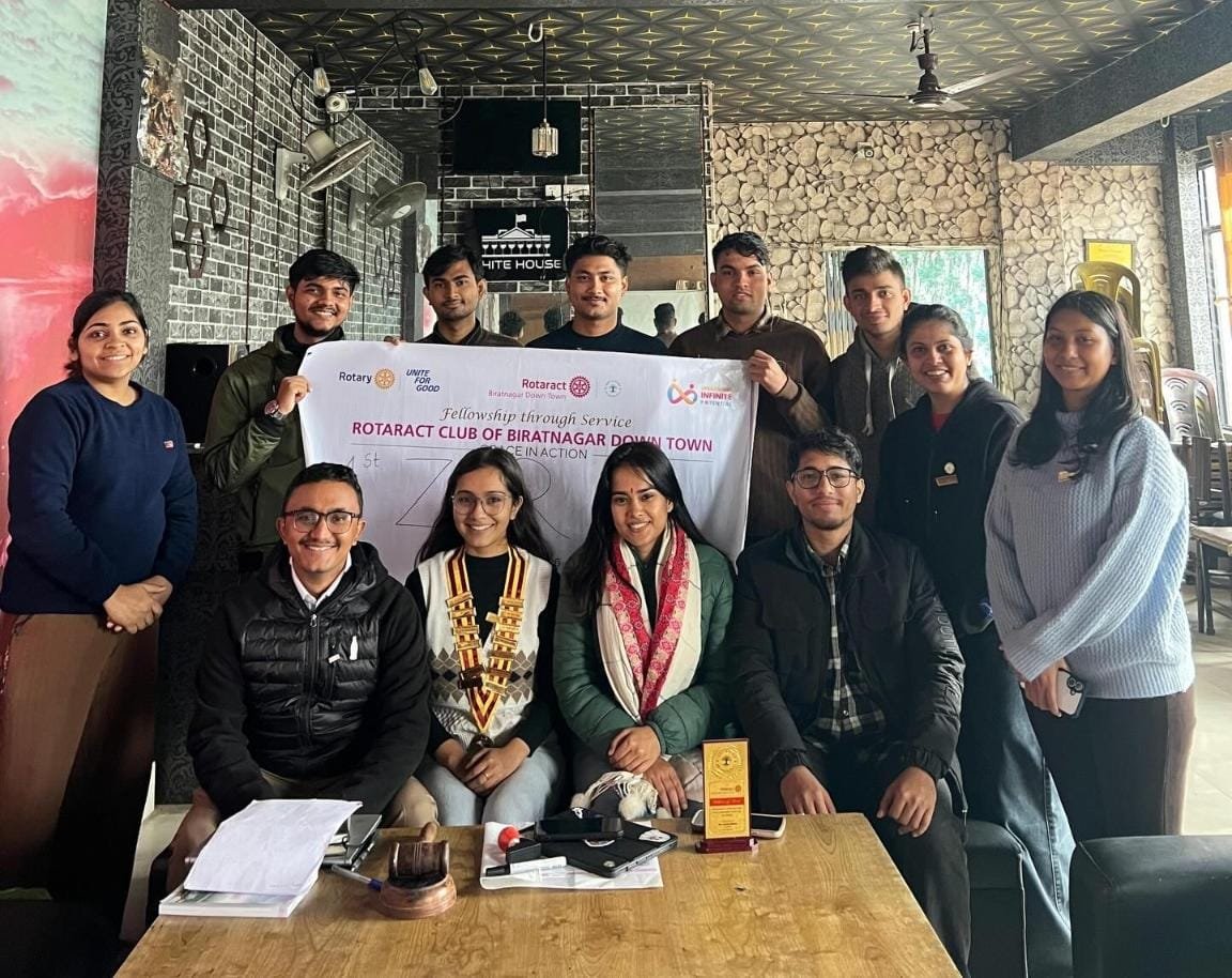 Community volunteers planting trees together